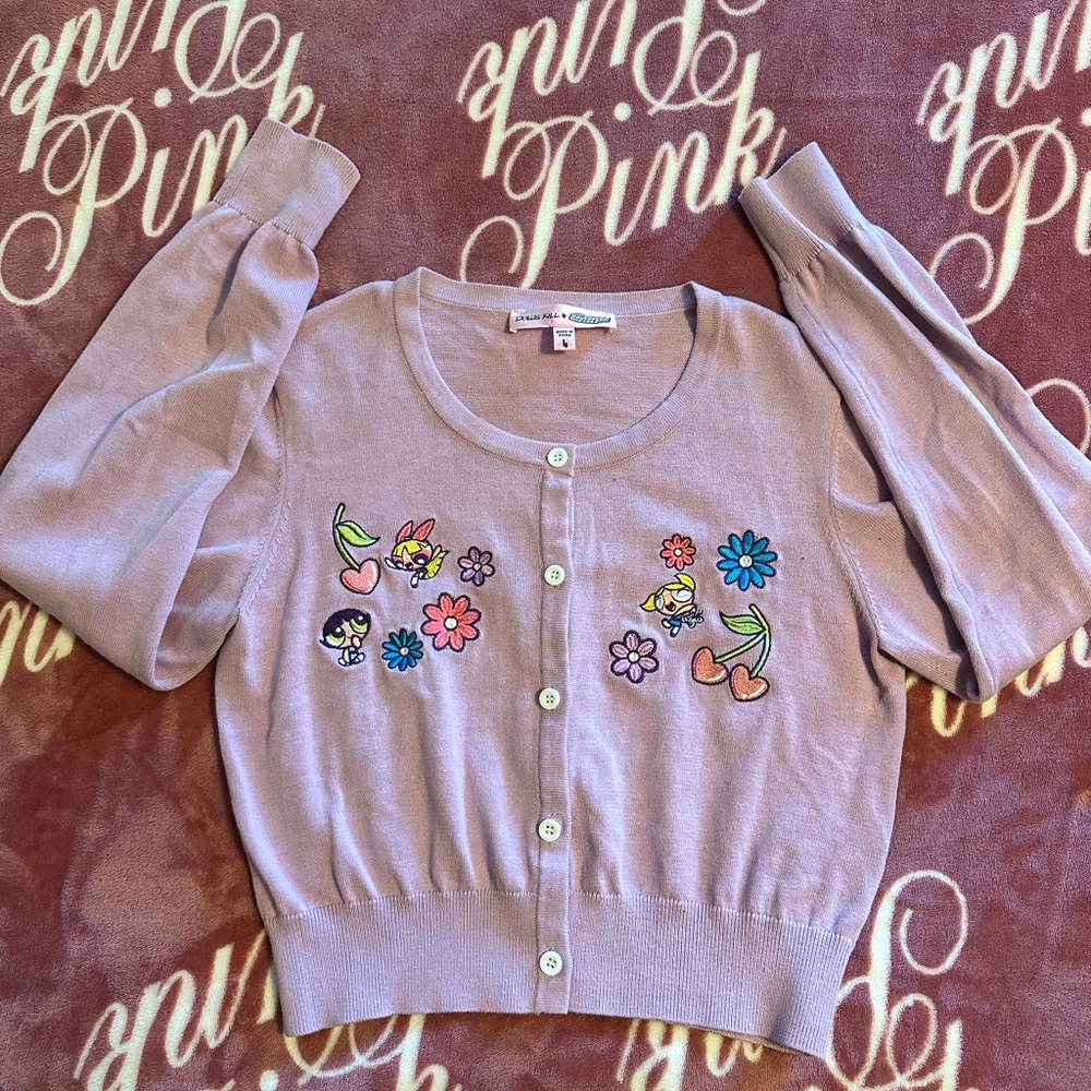 Dolls Kill Power-Puff Girls Cardigan